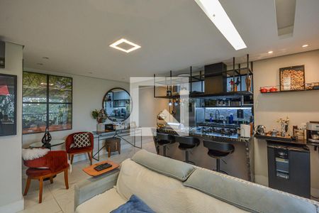 Sala de apartamento para alugar com 3 quartos, 105m² em Vila Castelo, São Paulo