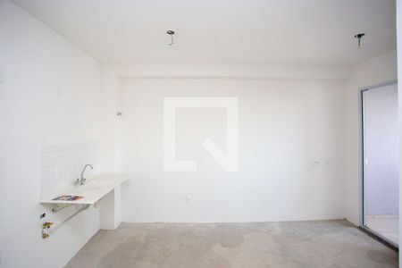 Sala/Cozinha de apartamento à venda com 2 quartos, 41m² em Canhema, Diadema
