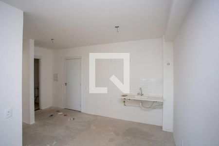 Sala/Cozinha de apartamento à venda com 2 quartos, 41m² em Canhema, Diadema