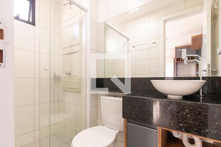 Banheiro Social de apartamento para alugar com 1 quarto, 30m² em Bairro Alto, Curitiba