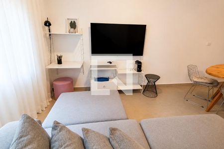 Sala de apartamento para alugar com 1 quarto, 42m² em Bela Vista, São Paulo