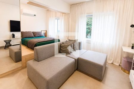 Sala de apartamento para alugar com 1 quarto, 42m² em Bela Vista, São Paulo
