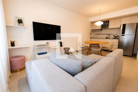 Sala de apartamento para alugar com 1 quarto, 42m² em Bela Vista, São Paulo
