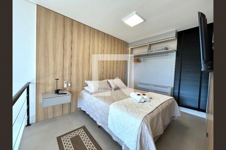 Suíte de apartamento para alugar com 1 quarto, 55m² em Barra da Lagoa, Florianópolis