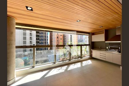 Varanda gourmet de apartamento para alugar com 3 quartos, 156m² em Cambuí, Campinas