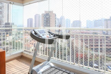 Varanda Gourmet de apartamento à venda com 3 quartos, 76m² em Pompeia, São Paulo