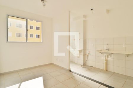 Sala de apartamento para alugar com 2 quartos, 45m² em Morada da Colina, Uberlândia