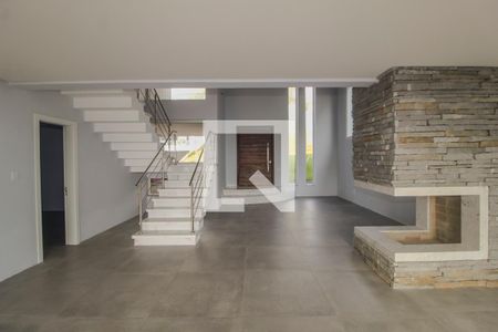 Sala de casa de condomínio à venda com 4 quartos, 286m² em Vila Nova, Porto Alegre