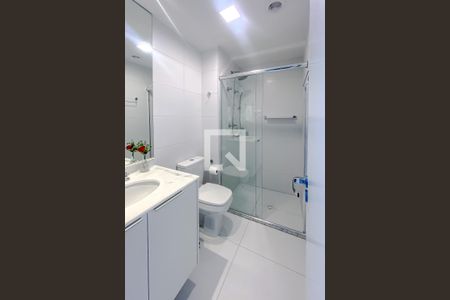 Banheiro de apartamento para alugar com 1 quarto, 33m² em Perdizes, São Paulo