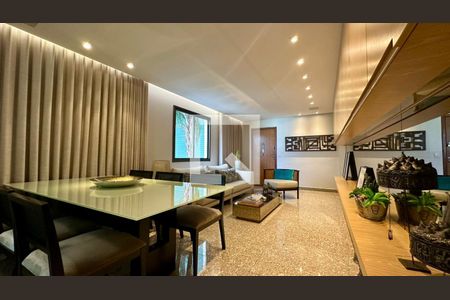 Sala  de apartamento à venda com 4 quartos, 130m² em Buritis, Belo Horizonte