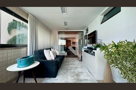 Varanda  de apartamento à venda com 4 quartos, 130m² em Buritis, Belo Horizonte