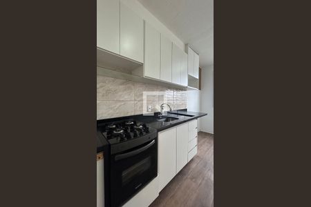 Sala integrada com a Cozinha de apartamento para alugar com 1 quarto, 24m² em Jardim Prudência, São Paulo