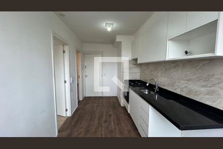 Sala integrada com a Cozinha de apartamento para alugar com 1 quarto, 24m² em Jardim Prudência, São Paulo