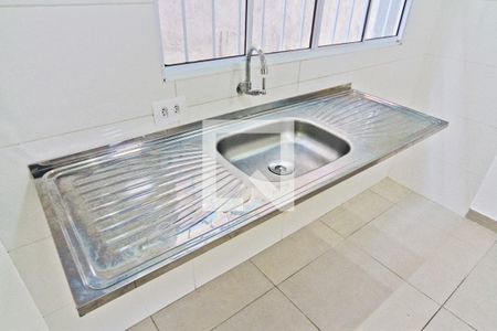 Sala e cozinha de casa para alugar com 1 quarto, 40m² em Vila Bonilha, São Paulo