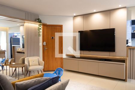 Sala de apartamento à venda com 3 quartos, 85m² em Buritis, Belo Horizonte