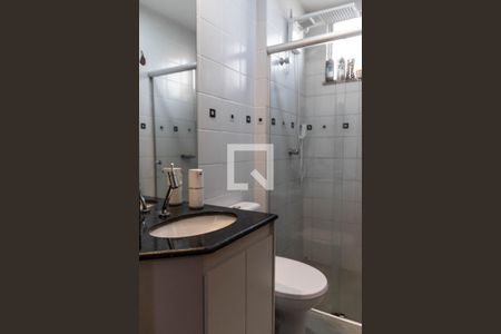 Banheiro da Suíte de apartamento à venda com 3 quartos, 85m² em Buritis, Belo Horizonte