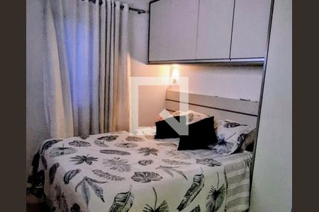Quarto  de apartamento para alugar com 2 quartos, 52m² em Vila Falchi, Mauá