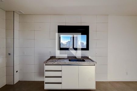 Sala/Cozinha de apartamento para alugar com 2 quartos, 39m² em Vila Bertioga, São Paulo