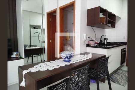Stúdio mobiliado - Sala de kitnet/studio à venda com 1 quarto, 35m² em Vila Azevedo, São Paulo