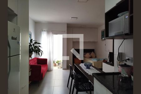 Stúdio mobiliado - quarto de kitnet/studio à venda com 1 quarto, 35m² em Vila Azevedo, São Paulo