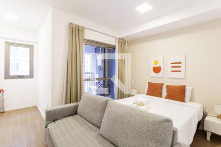 Studio de kitnet/studio para alugar com 1 quarto, 38m² em Indianópolis, São Paulo