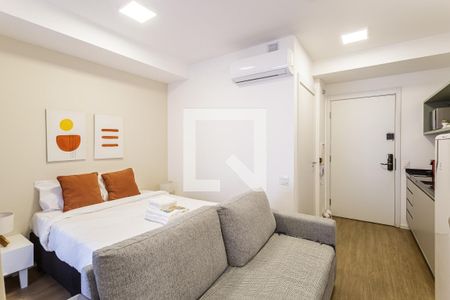 Studio de kitnet/studio para alugar com 1 quarto, 38m² em Indianópolis, São Paulo
