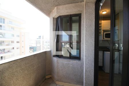 Varanda de apartamento à venda com 1 quarto, 50m² em Moema, São Paulo