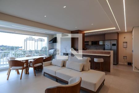Sala de apartamento para alugar com 3 quartos, 88m² em Cezar de Souza, Mogi das Cruzes