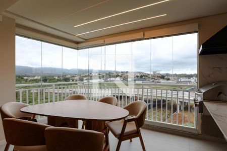 Varanda Gourmet de apartamento para alugar com 3 quartos, 88m² em Cezar de Souza, Mogi das Cruzes