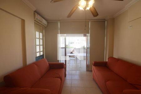 Sala de apartamento para alugar com 3 quartos, 132m² em Balneario Cidade Atlantica, Guarujá
