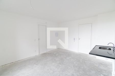 Sala/Cozinha de apartamento à venda com 1 quarto, 46m² em Vila Clementino, São Paulo