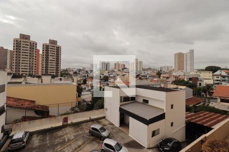Vista da Sacada da Sala de apartamento para alugar com 2 quartos, 54m² em Vila Valparaíso, Santo André