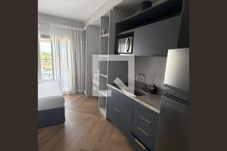 Studio de apartamento para alugar com 1 quarto, 27m² em Indianópolis, São Paulo