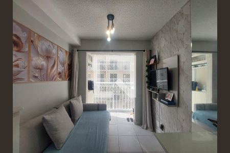 Sala de apartamento à venda com 1 quarto, 28m² em Socorro, São Paulo