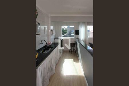 Cozinha de casa para alugar com 2 quartos, 75m² em Jardim Imperador (zona Leste), São Paulo