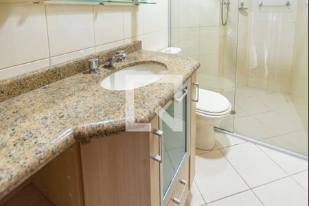 Banheiro Social de apartamento para alugar com 3 quartos, 98m² em Vila Floresta, Santo André