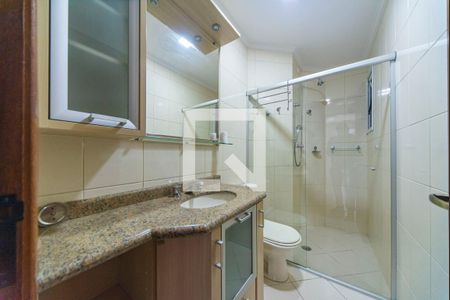 Banheiro Social de apartamento para alugar com 3 quartos, 98m² em Vila Floresta, Santo André