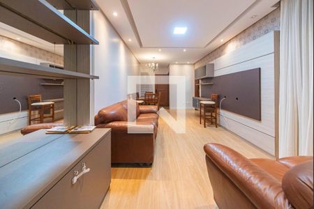 Sala de apartamento para alugar com 3 quartos, 98m² em Vila Floresta, Santo André