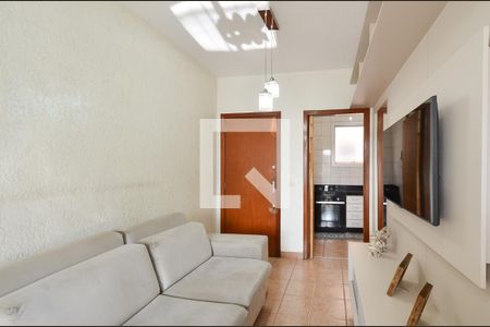 Sala Ambientes de apartamento à venda com 2 quartos, 63m² em Dona Clara, Belo Horizonte