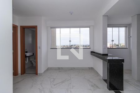Sala de apartamento para alugar com 2 quartos, 51m² em Santa Branca, Belo Horizonte