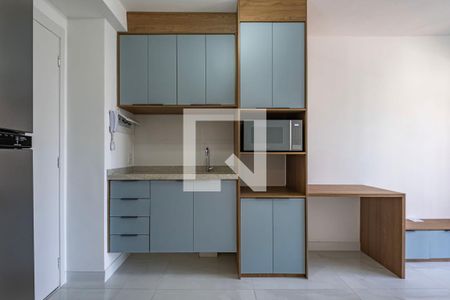 Sala/Cozinha de apartamento para alugar com 1 quarto, 28m² em Pinheiros, São Paulo