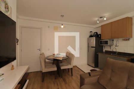 Sala de apartamento à venda com 2 quartos, 39m² em Santa Maria, Santo André
