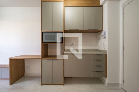 Sala/Cozinha de apartamento para alugar com 1 quarto, 27m² em Pinheiros, São Paulo