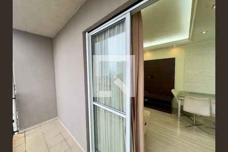 Varanda da Sala de apartamento à venda com 3 quartos, 59m² em Vila Augusta, Guarulhos