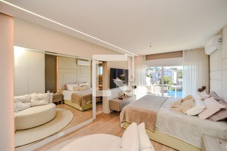 Suíte 1 de casa à venda com 3 quartos, 281m² em Chácara das Pedras, Porto Alegre
