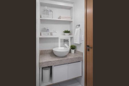 Banheiro de apartamento para alugar com 2 quartos, 55m² em Pernambués, Salvador