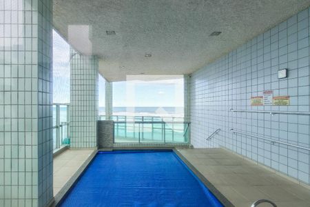 Área comum - Piscina de apartamento para alugar com 2 quartos, 72m² em Maracanã, Praia Grande