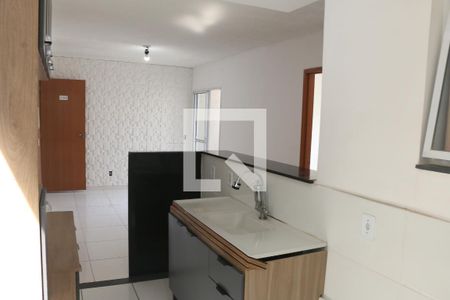 Cozinha de apartamento para alugar com 2 quartos, 50m² em Santa Rita, Nova Iguaçu