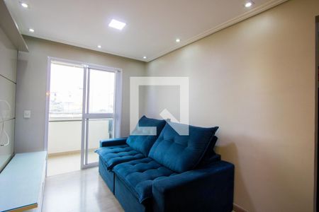 Sala de apartamento para alugar com 2 quartos, 70m² em Vila Humaita, Santo André