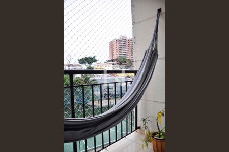 Detalhe - Varanda da Sala e Sala de Jantar de apartamento para alugar com 2 quartos, 47m² em Vila Cruz das Almas, São Paulo